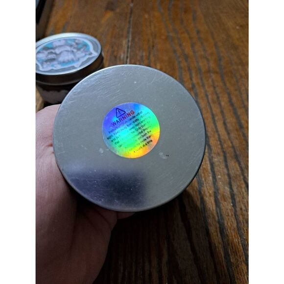 Lot 3 New Anime Hand Poured Soy Wax Candles in Tins - Picture 9 of 9